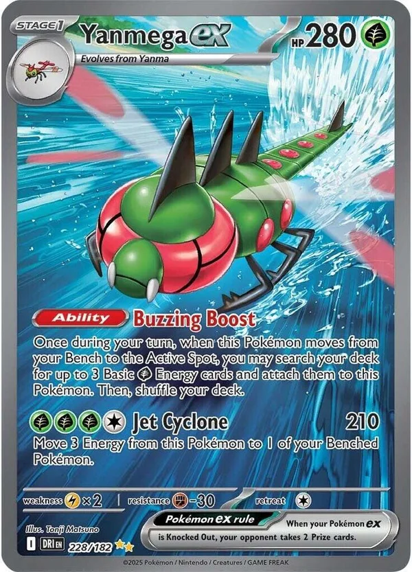 Yanmega ex – Destined Rivals 228