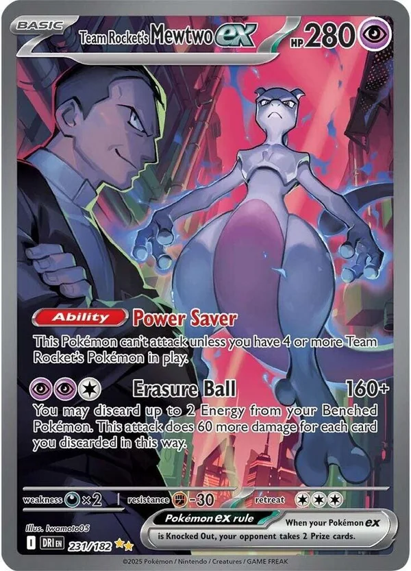 Team Rocket's Mewtwo ex – Destined Rivals 231