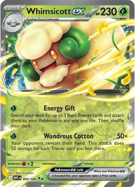 Whimsicott ex – White Flare 5