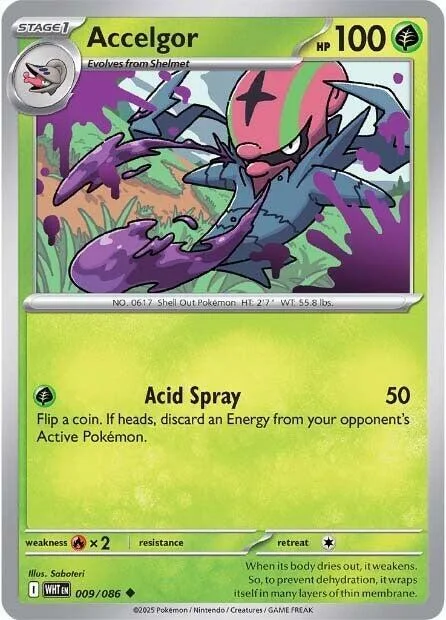 Accelgor – White Flare 9