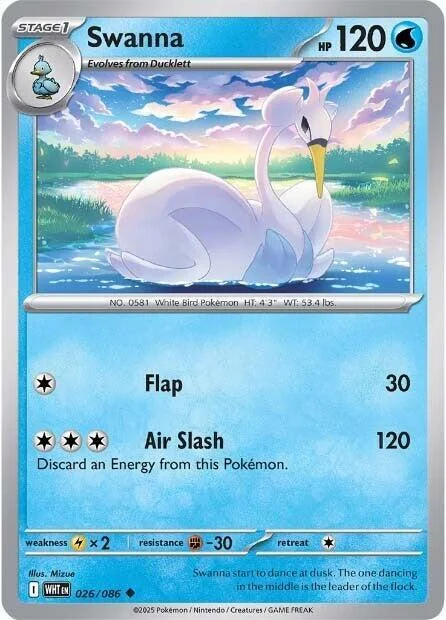 Swanna – White Flare 26