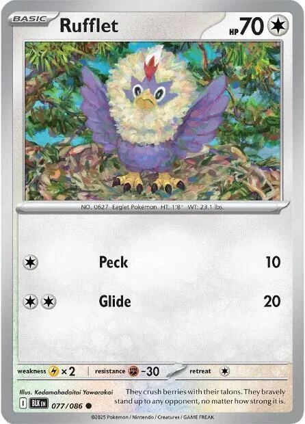 Rufflet – Black Bolt 77