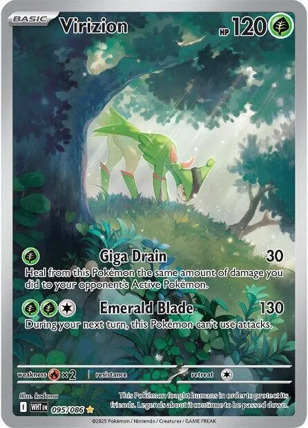 Virizion – White Flare 95
