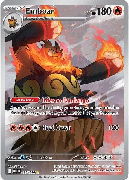 Emboar – White Flare 98