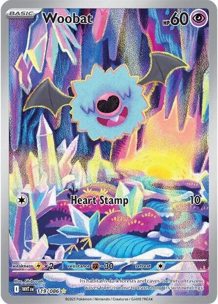 Woobat – White Flare 119