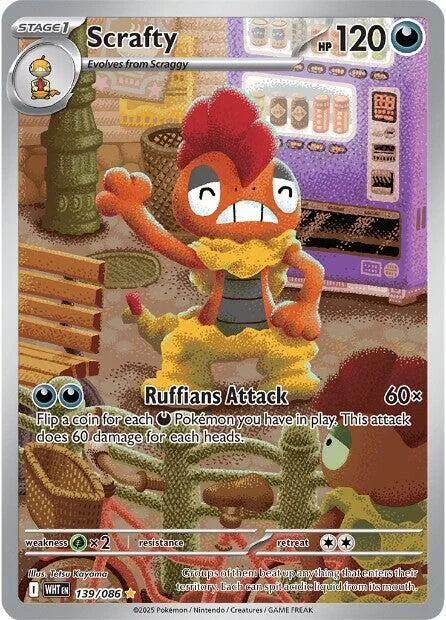 Scrafty – White Flare 139