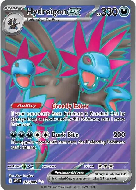 Hydreigon ex – White Flare 161