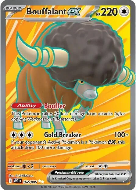 Bouffalant ex – White Flare 162