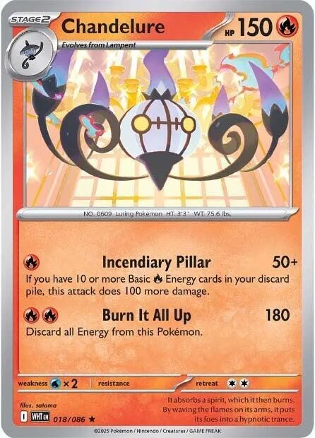 Chandelure – White Flare 18