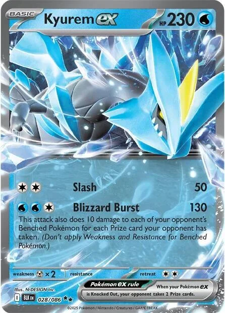Kyurem ex – Black Bolt 28