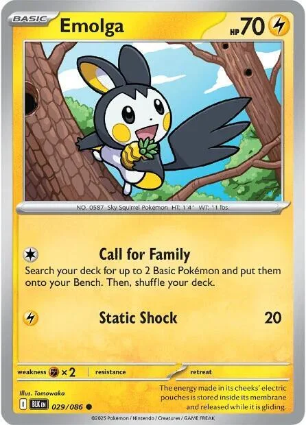 Emolga – Black Bolt 29