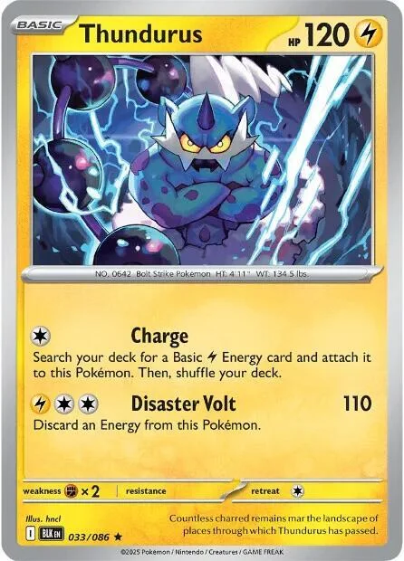 Thundurus – Black Bolt 33