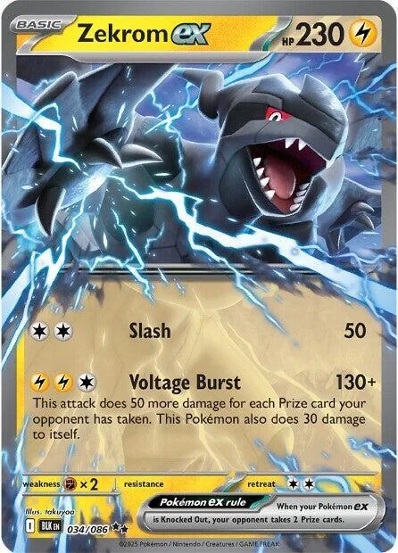 Zekrom ex – Black Bolt 34