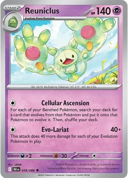 Reuniclus – Black Bolt 39