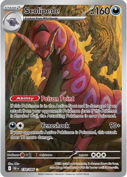 Scolipede – Black Bolt 134