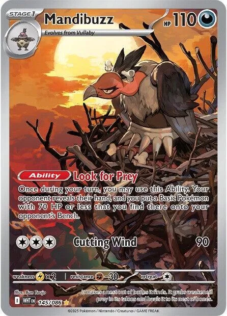Mandibuzz – White Flare 145