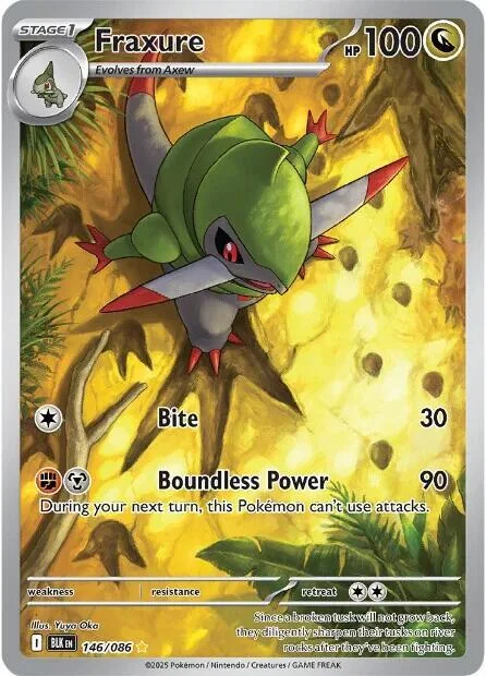 Fraxure – Black Bolt 146