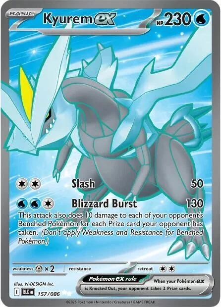 Kyurem ex – Black Bolt 157