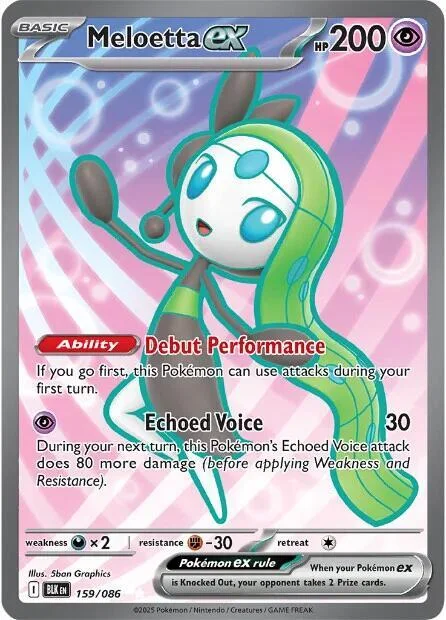 Meloetta ex – Black Bolt 159