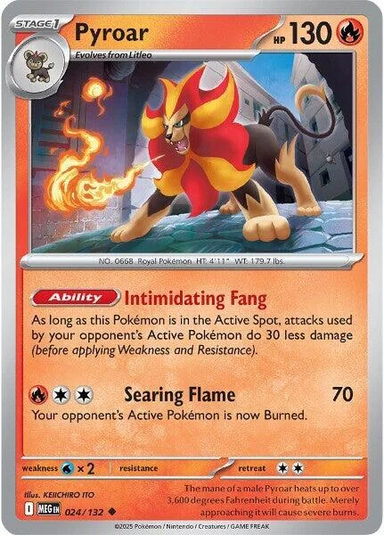 Pyroar – Mega Evolution 24