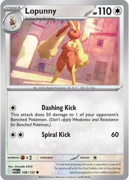 Lopunny – Mega Evolution 108