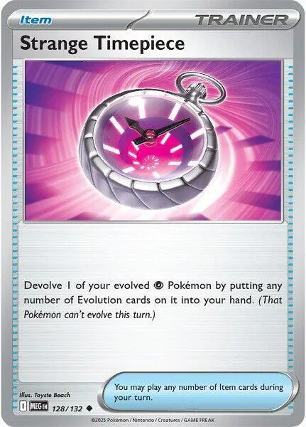 Strange Timepiece – Mega Evolution 128