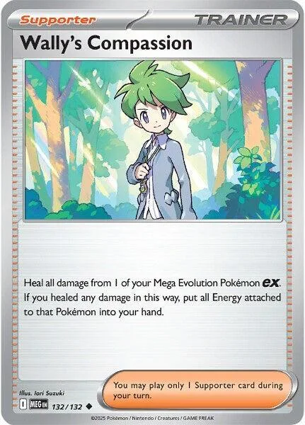 Wally's Compassion – Mega Evolution 132