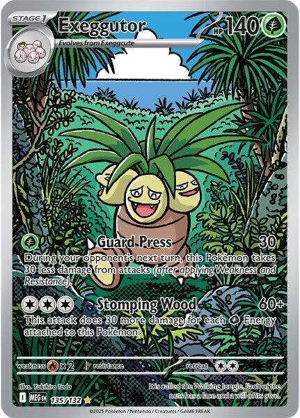 Exeggutor – Mega Evolution 135