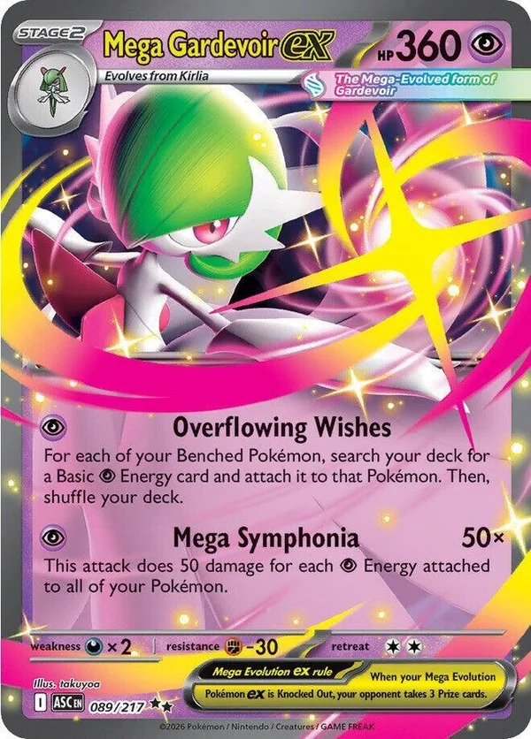 Mega Gardevoir ex – Ascended Heroes 89
