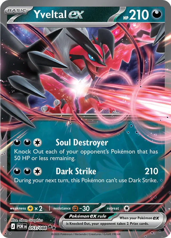 Yveltal ex – Perfect Order 53