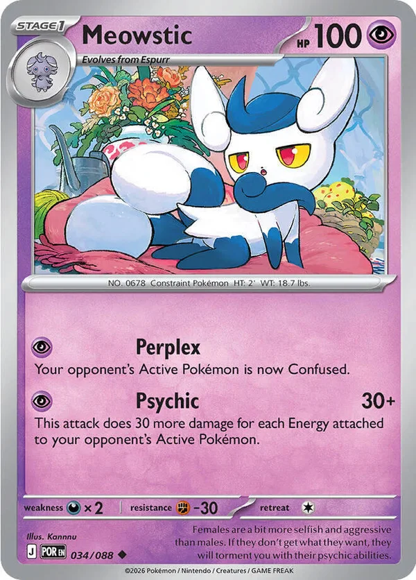 Meowstic – Perfect Order 34
